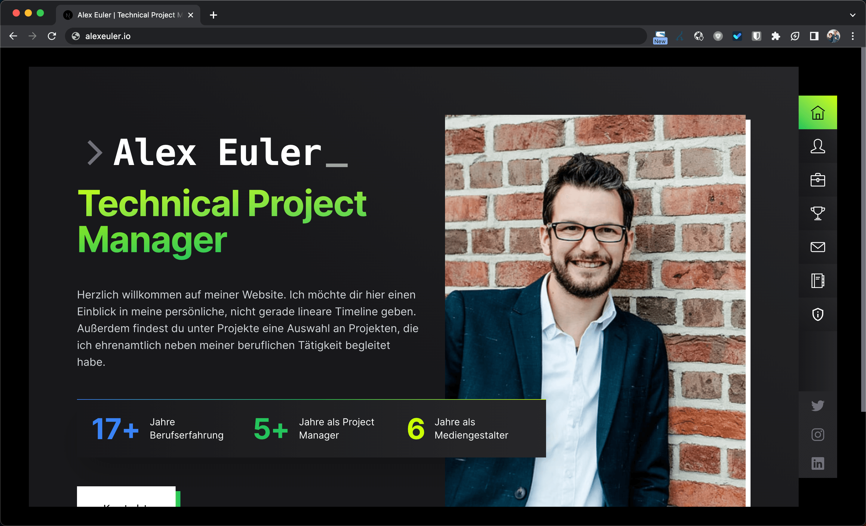 Alex Euler Website