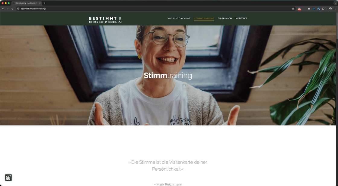 bestimmt.info Stimmtraining