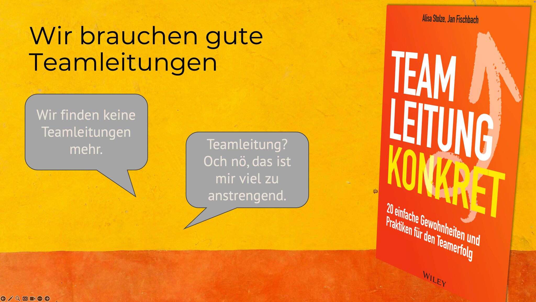 Was ich aus dem Training „Teamleitung konkret" gelernt habe